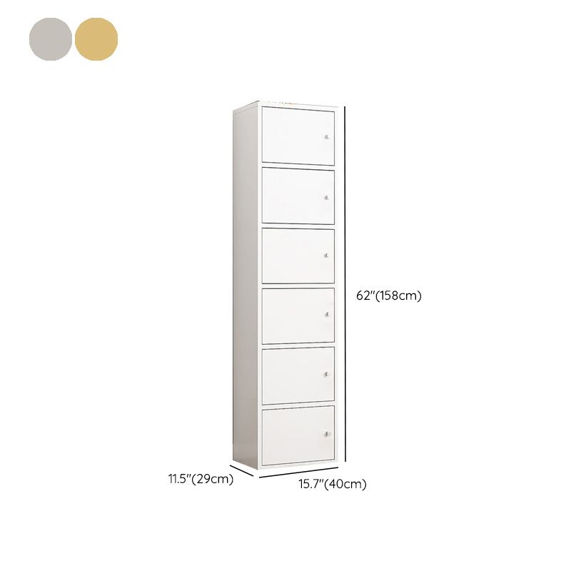 Armoire de rangement en faux bois moderne finition mate Armoire non en bois moderne avec portes à charnière