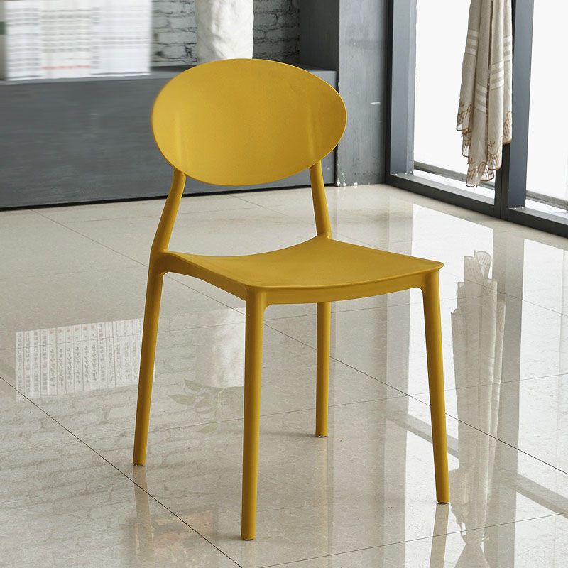 Modern Style Side Chair Plastic Open Back Dining Chair for Kitchen Clearhalo 'Dining Chairs' 'Dining Tables & Seating' 'dining_chair' 'furn' 'furn_dining_chair' 'Furniture' 'furniture_dining_chair' 'Kitchen & Dining Furniture' 1200x1200_9e3305ce-0d99-4fde-8ca2-c5eba094c0dd