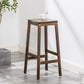 Industrial Square Backless Stool Wooden Footrest Barstool for Living Room Clearhalo 'Bar Furniture' 'Bar Stools' 'bar_stools' 'furn' 'furn_bar_stools' 'Furniture' 'Kitchen & Dining Furniture' 1200x1200_9e331d48-fac8-4698-b744-ab0825933138