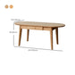 Nordic Solid Wood Cocktail Table with 1 Drawer Oval Coffee Table Clearhalo 'Coffee & Accent Tables' 'Coffee Tables' 'coffee_tables' 'furn' 'furn_coffee_tables' 'Furniture' 'Living Room Furniture' 1200x1200_9e3361ee-cc59-47ac-a0ea-2e046ab1da46