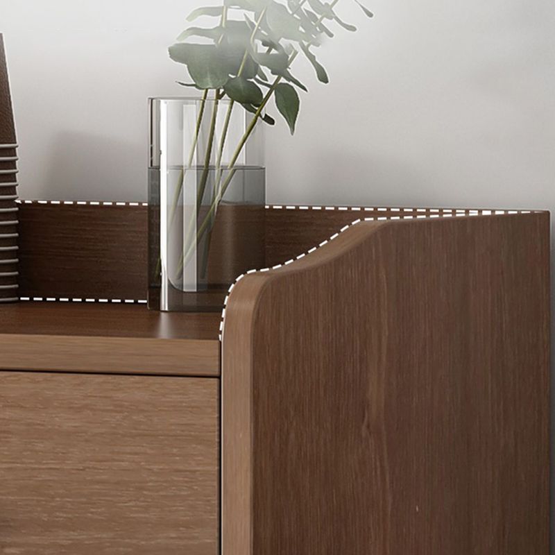 Moderno server del salotto in legno ingegnerizzato ingegnerizzato con cassetti