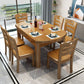Extendable Dining Table Wood Dining Table for Kitchen Dining Room Clearhalo 'Dining Tables & Seating' 'Dining Tables' 'dining_table' 'furn' 'furn_dining_table' 'Furniture' 'Kitchen & Dining Furniture' 1200x1200_9e3c4a37-3bda-47b3-b828-d4d624280f6a