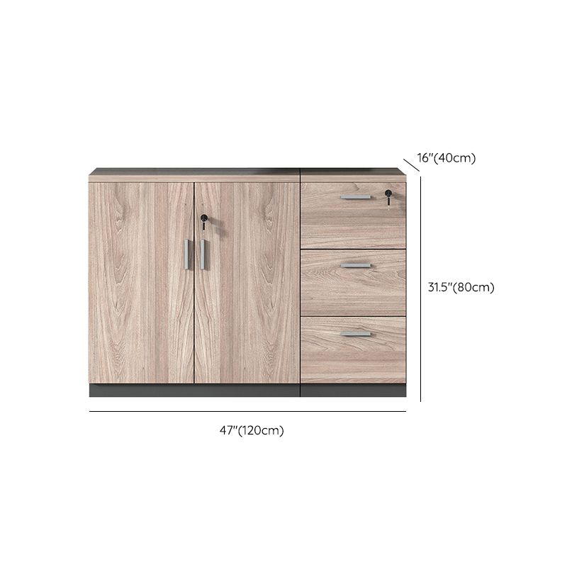 Modern Wooden Filing Cabinet Lock Storage for Home and Office Clearhalo 'Filing Cabinets' 'filling_cabinets' 'furn' 'furn_filling_cabinets' 'Furniture' 'Office Furniture' 1200x1200_9e3cad69-5fd7-43cd-bec7-31ab39345805