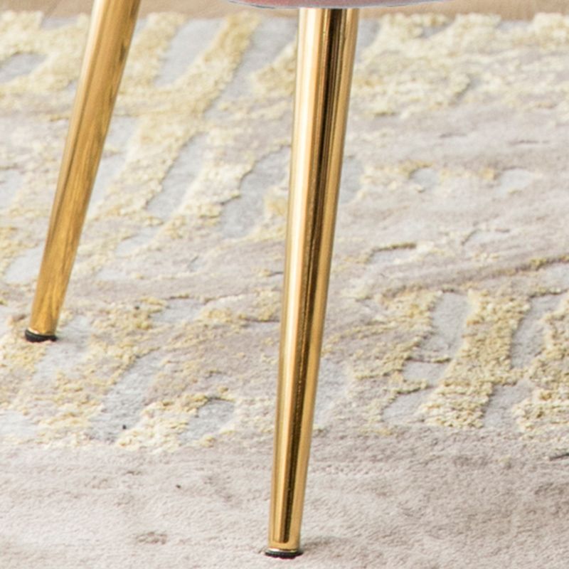 Contemporary Style Upholstered Arm Dining Chair Solid Back Side Chair for Home Clearhalo ' kitchen&dining_furn' 'Dining Chairs' 'Dining Tables & Seating' 'dining_chair' 'furn' 'furn_dining_chair' 'Furniture' 'furniture_dining_chair' 'Kitchen & Dining Furniture' 'kitchen' 1200x1200_9e3ce449-6285-4754-9d0c-371d9e620302