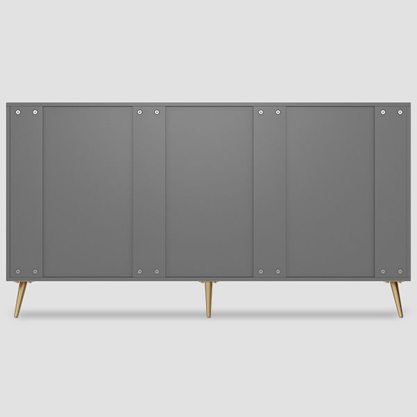 Credenza in legno ingegnerizzato a 3 cassetti ingegneri moderni rilancio regolabili per soggiorno