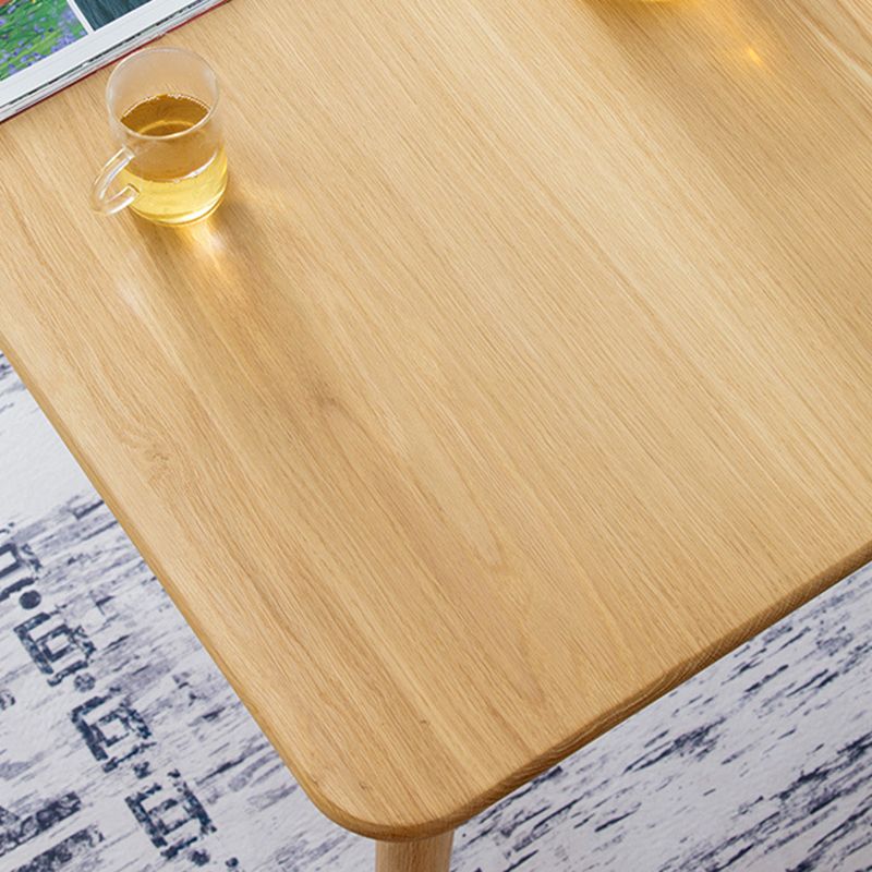 Rectangle White Oak Solid Wood Table Modern Dining Table with 4 Legs for Restaurant Clearhalo ' dining_table' 'Dining Tables & Seating' 'Dining Tables' 'furn' 'furn_dining_table' 'Furniture' 'furniture_dining_table' 'Kitchen & Dining Furniture' 'kitchen&dining_furn' 'kitchen' 'kitchen_dining_table' 1200x1200_9e412539-3176-4284-918e-4ec860364d4e