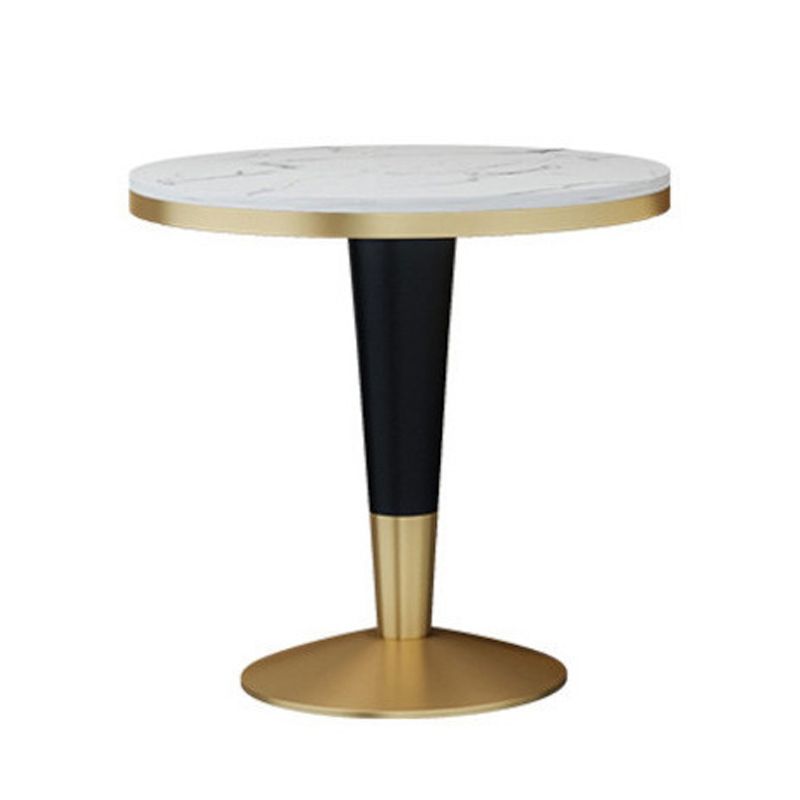 Modern Round Dining Table Set 1/4/5 Pieces Dining Set with Padded Chairs Clearhalo 'Dining Room Sets' 'Dining Tables & Seating' 'dining_room_set' 'furn' 'furn_dining_room_set' 'Furniture' 'Kitchen & Dining Furniture' 1200x1200_9e422b4f-525e-424f-8ab5-c05afd39568a