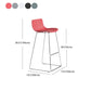 Industrial Style Bar Stool Sled Legs PP Bucket Seat for Kitchen Bar Clearhalo 'Bar Furniture' 'Bar Stools' 'bar_stools' 'furn' 'furn_bar_stools' 'furniture_bar_stools' 'Kitchen & Dining Furniture' 'kitchen&dining_furn' 'kitchen' 'kitchen_furn' Furniture' 1200x1200_9e438d22-da01-4dc9-87af-0f4661f2ae9f