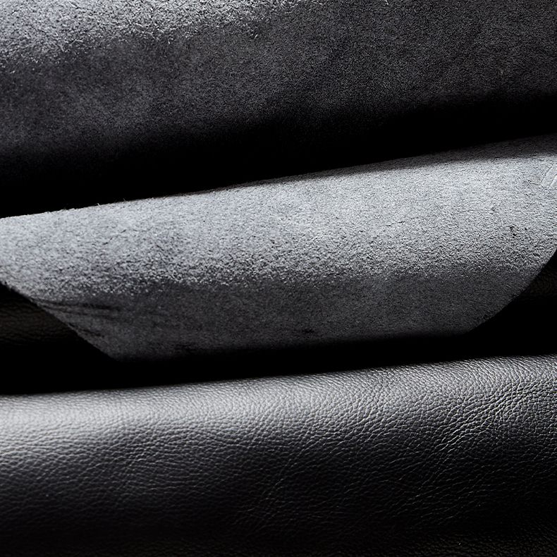 Modern Style Leather Side Chair Open Back Dining Chair for Home