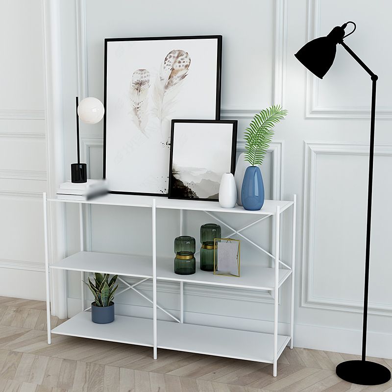 Minimalist Metal Open Etagere Bookcase with Rectangular Shelves Clearhalo 'Bookcases' 'furn' 'furn_bookcases' 'Furniture' 'furniture_bookcases' 'kitchen' 'kitchen_bookcases' 'Living Room Furniture' 'Office Furniture' 1200x1200_9e4c91ac-0f76-423d-9fb1-6cba80ed8809