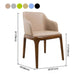 Scandinavian Leather Home Arm Chair Matte Finish Solid Back Dining Chair Clearhalo ' kitchen&dining_furn' 'Dining Chairs' 'Dining Tables & Seating' 'dining_chair' 'furn' 'furn_dining_chair' 'Furniture' 'furniture_dining_chair' 'Kitchen & Dining Furniture' 'kitchen' 1200x1200_9e546bd4-282f-4b3d-87ac-f68eab224dac