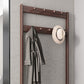 Modern Style Storage Armoire Home Wooden Wardrobe Cabinet with Shelves