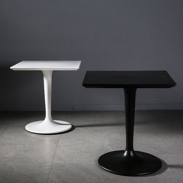 Industrial Style Dining Site Table Plastic Dining Room Collection with Tulip Base Clearhalo ' dining_table' 'Dining Tables & Seating' 'Dining Tables' 'furn' 'furn_dining_table' 'Furniture' 'furniture_dining_table' 'Kitchen & Dining Furniture' 'kitchen&dining_furn' 'kitchen' 'kitchen_dining_table' 1200x1200_9e5bd694-e195-4428-99fa-b6f7ee61eb84