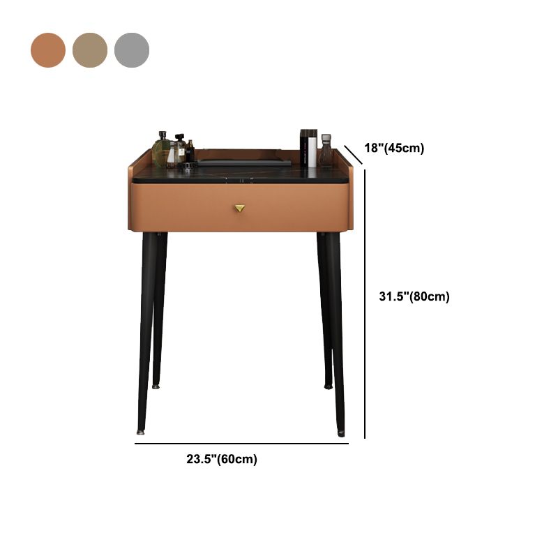 Zeitgenössisches Make -up Eitelkeitstisch Tisch Holz Waschtisch mit Schublade