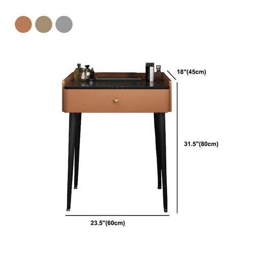 Zeitgenössisches Make -up Eitelkeitstisch Tisch Holz Waschtisch mit Schublade