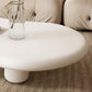 Nordic Irregular 4 Legs Coffee Table 11.8" H Wood Cocktail Table Clearhalo 'Coffee & Accent Tables' 'Coffee Tables' 'coffee_tables' 'furn' 'furn_coffee_tables' 'Furniture' 'Living Room Furniture' 1200x1200_9e610e0b-8c99-4817-876c-8d90e9f79824