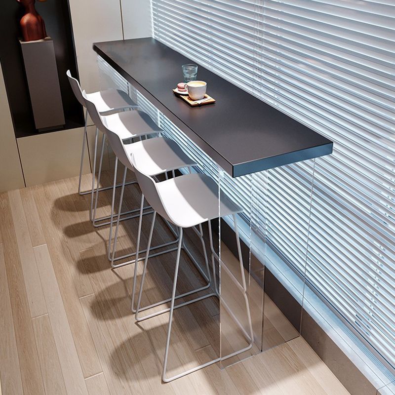 Glam massief houten bartafel Tulp eettafel voor keuken woonkamer