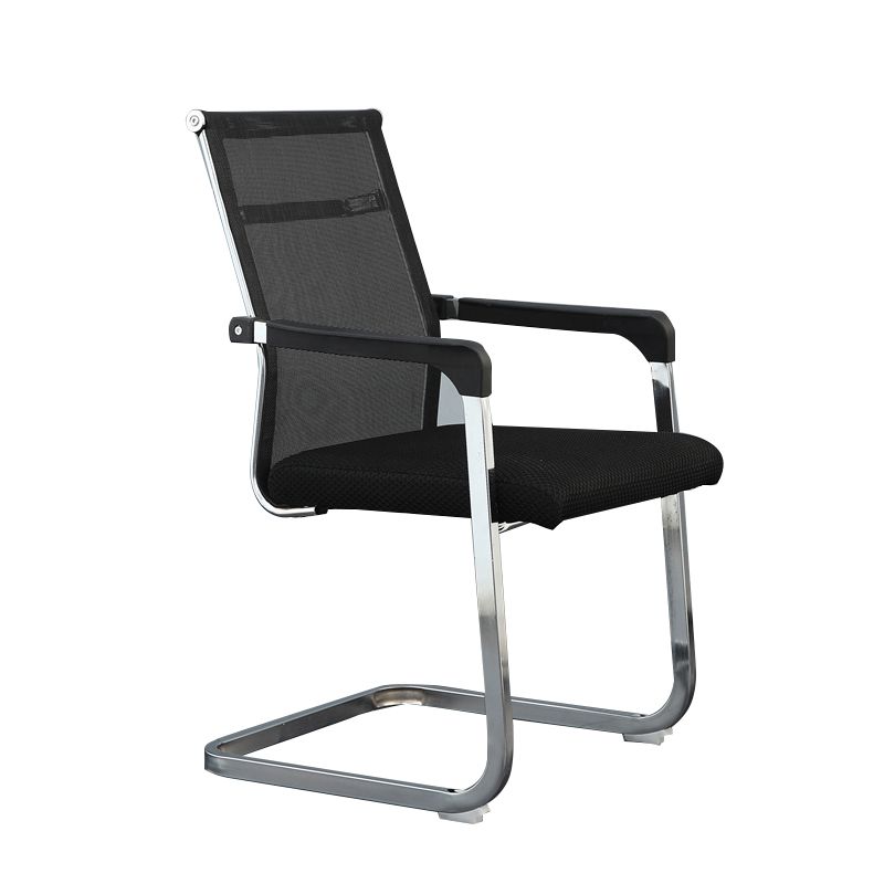 Silver Metal Modern Conference Stuhl mit atmungsaktivem Airgrid Seat Office Stuhl