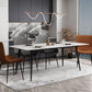 Rectangle Two-Color Dining Table Sintered Stone Table Industrial with 4 Legs Clearhalo ' dining_table' 'Dining Tables & Seating' 'Dining Tables' 'furn' 'furn_dining_table' 'Furniture' 'furniture_dining_table' 'Kitchen & Dining Furniture' 'kitchen&dining_furn' 'kitchen' 'kitchen_dining_table' 1200x1200_9e67a071-37cd-46f9-a79b-28afce924295