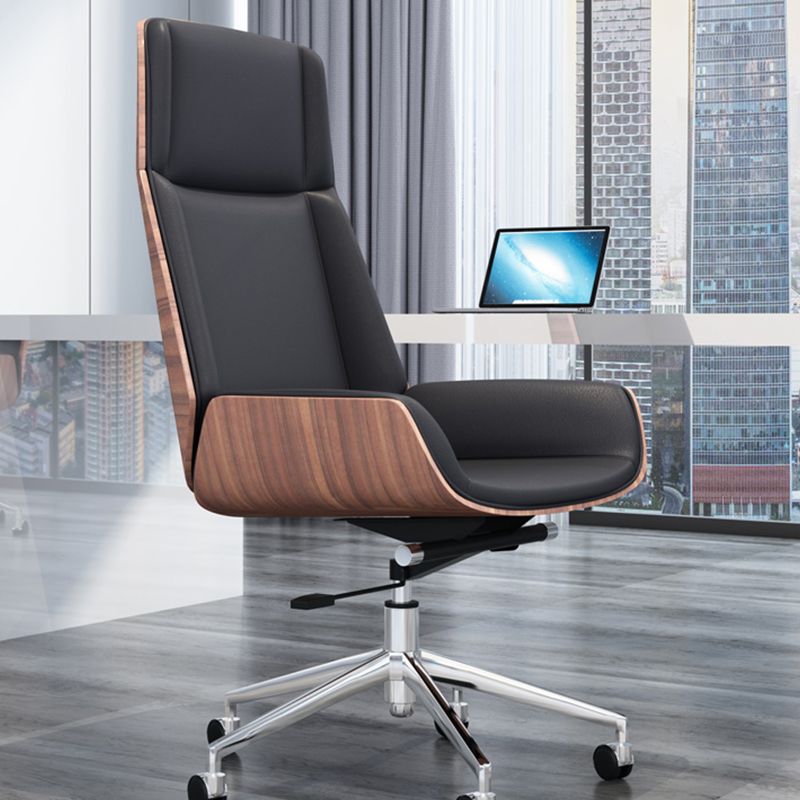 Metal Frame Modern Office Chair Executive Ergonomic Desk Chair Clearhalo 'furn' 'furn_office_chair' 'Furniture' 'furniture_office_chair' 'Office Chairs' 'Office Furniture' 'office_chair' 1200x1200_9e6e0e74-84b2-4ad4-881a-8a1e974cf216