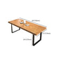 Modern 1/4/5/7 Pieces Dining Set Rectangle Solid Wood Dining Table Set Clearhalo 'Dining Room Sets' 'Dining Tables & Seating' 'dining_room_set' 'furn' 'furn_dining_room_set' 'Furniture' 'furniture_dining_room_set' 'Kitchen & Dining Furniture' 'kitchen&dining_furn' 'kitchen' 1200x1200_9e730136-d6fa-428a-897d-6cd2918c863e