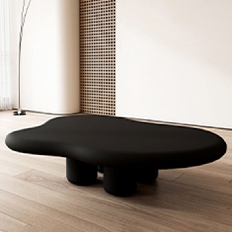 11.81" Tall Scandinavian Style Cocktail Table 4 Legs Coffee Table Clearhalo 'Coffee & Accent Tables' 'Coffee Tables' 'coffee_tables' 'furn' 'furn_coffee_tables' 'Furniture' 'Living Room Furniture' 1200x1200_9e7504b9-5e47-4c34-8dad-510bcfd59f62
