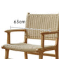 Solid Wood Lounge Chair Woven Back Side Chair with Wooden Legs Clearhalo 'Accent Chairs' 'accent_chairs' 'Chairs & Seating' 'furn' 'furn_accent_chairs' 'Furniture' 'Living Room Furniture' 1200x1200_9e757f7b-d520-4fcd-922f-74e0ff870f1d