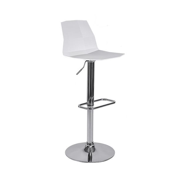 Industrial Adjustable Height Bar Stool Metal Bar Stool for Kitchen Clearhalo 'Bar Furniture' 'Bar Stools' 'bar_stools' 'furn' 'furn_bar_stools' 'Furniture' 'Kitchen & Dining Furniture' 1200x1200_9e79ab1b-e975-4329-a3a3-0863cfbce035
