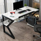 Contemporary Office Desk Rectangular Gaming Desk with Metal Legs Clearhalo 'furn' 'furn_office_desk' 'Furniture' 'Office Desks' 'Office Furniture' 'office_desk' 1200x1200_9e7a0d7c-a5e9-4ce5-be3f-7525680ad8a5