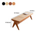 Modern Solid Wood Seating Bench Matte Finish Ottoman Bench with Legs Clearhalo 'Benches' 'Chairs & Seating' 'furn' 'furn_benches' 'Furniture' 'Living Room Furniture' 1200x1200_9e8258c1-7d20-401c-ba8e-c1cbae09a0ec