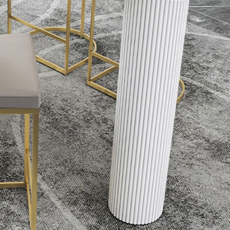 Tavolo da pub specialistico glam in stile barra da bar per interno