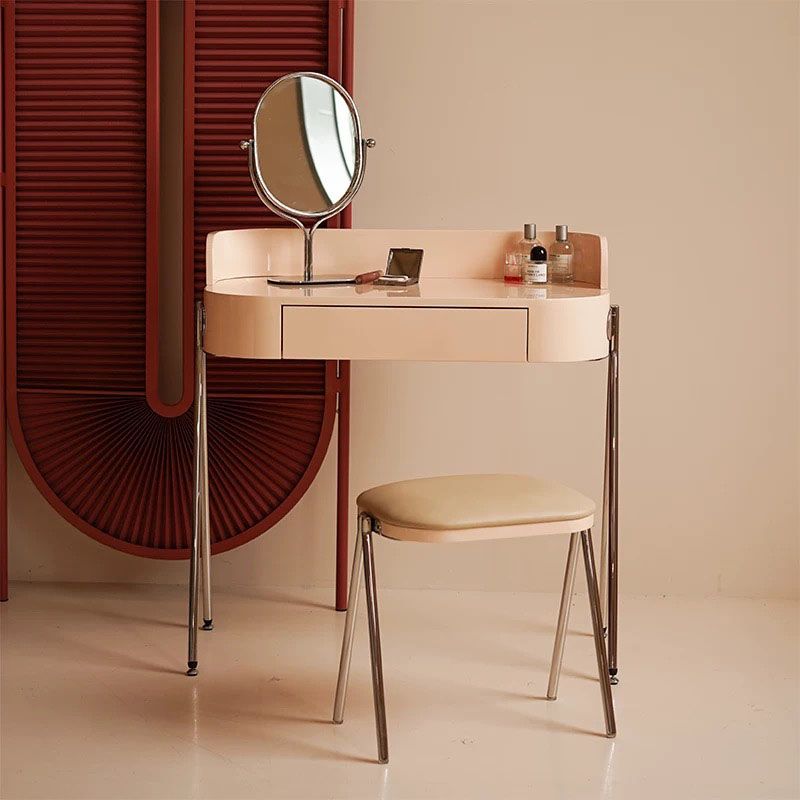 Vanity di trucco con cassetto in legno 1 cassetto da letto contemporaneo