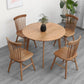 Contemporary Round Dining Table Oak Solid Wood Table with 4 Legs for Dining Room Clearhalo ' dining_table' 'Dining Tables & Seating' 'Dining Tables' 'Furniture' 'furniture_dining_table' 'Kitchen & Dining Furniture' 'kitchen&dining_furn' 'kitchen' 'kitchen_dining_table' 1200x1200_9e8848e0-a9e6-42b2-845d-20325cb9b2a4