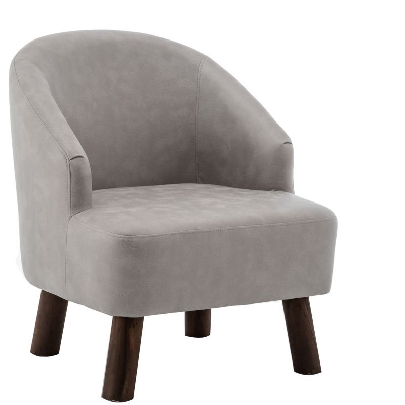 Barrel Chair 22.44" L x 14.96" W x 25.98" H Barrel Accent Chair for Living Room Clearhalo 'Accent Chairs' 'accent_chairs' 'Chairs & Seating' 'furn' 'furn_accent_chairs' 'Furniture' 'Living Room Furniture' 1200x1200_9e888b30-52fb-4133-90df-b037e96b4c62