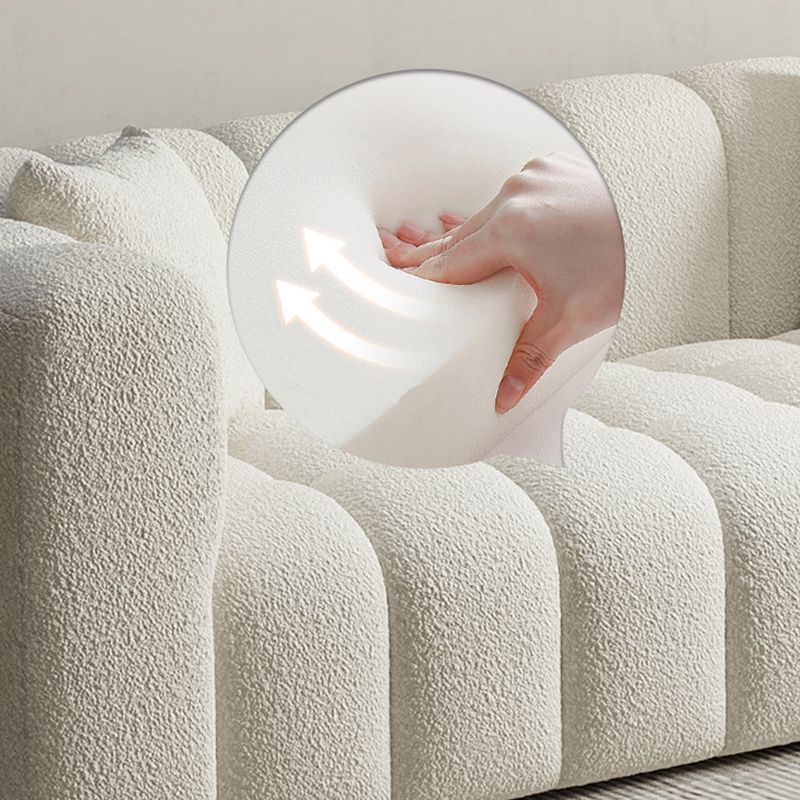 Canapé carré canapé à gratter les sièges de salon résistant aux rayures avec oreillers