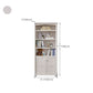 Modern Style Bookcase Wood Closed Back Standard Bookshelf for Home Office Clearhalo 'Bookcases' 'furn' 'furn_bookcases' 'Furniture' 'Office Furniture' 1200x1200_9e89c5f5-8355-4143-bf92-1bc85bee009f