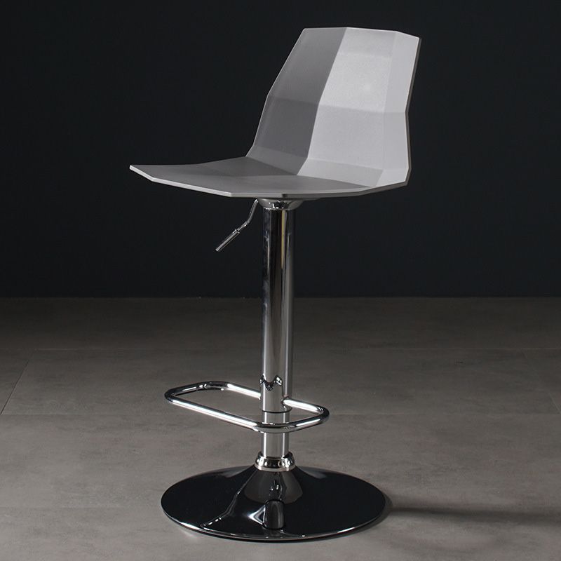 Modern Liftable Bar-stool Plastic Counter Bar Stool with Metal Legs Clearhalo 'Bar Furniture' 'Bar Stools' 'bar_stools' 'furn' 'furn_bar_stools' 'Furniture' 'furniture_bar_stools' 'Kitchen & Dining Furniture' 1200x1200_9e8bcf0f-f974-4fd2-b5e2-4932af15200d