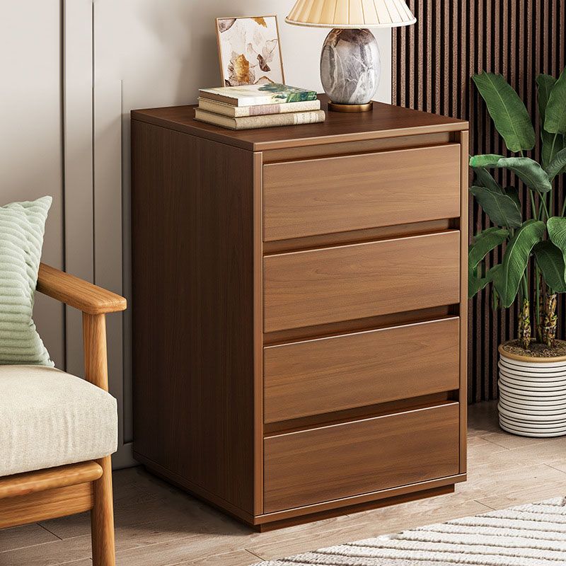 Commode de rangement contemporaine en bois pour chambre à coucher avec tiroirs