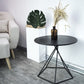 Metal Frame End Table Solid Color Round Side End Table for Living Room Clearhalo 'Coffee & Accent Tables' 'End & Side Tables' 'end_side_table' 'Furniture' 'furniture_end_side_table' 'Living Room Furniture' 1200x1200_9e932bd4-a0cd-4289-b71a-abdea3e1ec35