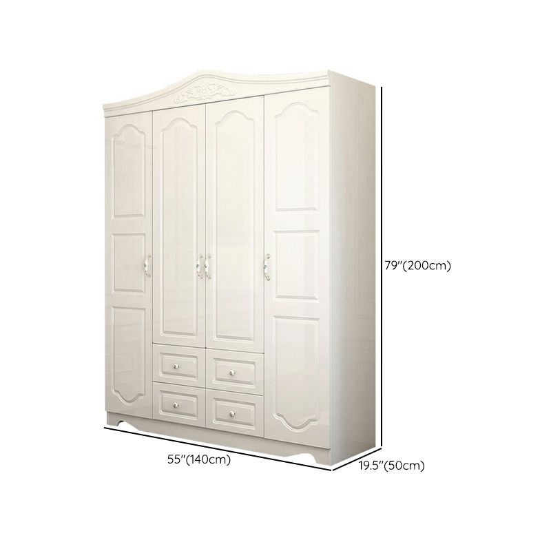 Armoire française Armoire Armoire en bois d'ingénierie en bois