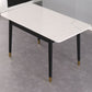 Contemporary Rectangle Dining Room Table Sintered Stone Dining Table with 4 Black Legs Clearhalo ' dining_table' 'Dining Tables & Seating' 'Dining Tables' 'furn' 'furn_dining_table' 'Furniture' 'furniture_dining_table' 'Kitchen & Dining Furniture' 'kitchen&dining_furn' 'kitchen' 'kitchen_dining_table' 1200x1200_9e954695-405c-4e72-9667-a4027af33053