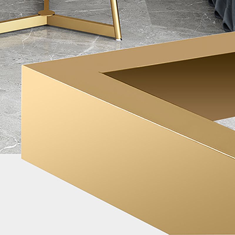 Tavolino arrotondato grigio/bianco tavola arrotondata grigia/bianca in legno di lastra di roccia moderna