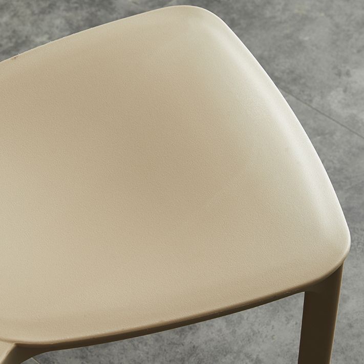 Plastic Contemporary Side Chair Open Back Indoor-Outdoor Chair Clearhalo 'Dining Chairs' 'Dining Tables & Seating' 'dining_chair' 'furn' 'furn_dining_chair' 'Furniture' 'furniture_dining_chair' 'Kitchen & Dining Furniture' 1200x1200_9e9bce06-4af7-4cfa-a273-e4adefc0ed00