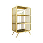 Gold Scandinavian Iron Standard Bookshelf Closed Back Vertical Bookshelf for Bedroom Clearhalo 'Bookcases' 'furn' 'furn_bookcases' 'Furniture' 'furniture_bookcases' 'kitchen' 'kitchen_bookcases' 'Living Room Furniture' 'Office Furniture' 1200x1200_9e9bce1b-3a2e-46d6-b790-c03e493228b4