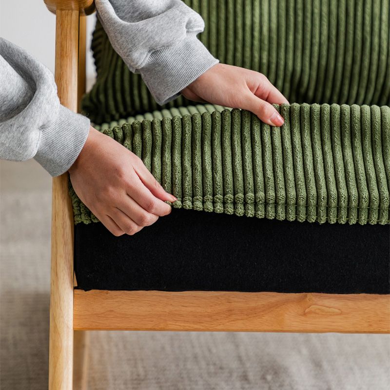 25.19 "W x 32.28" D sedia accento lounge con poltrona di cuscino a base di slitta