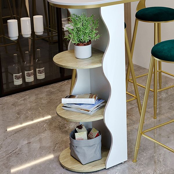 Tavolo da pranzo in pietra in pietra bianca tavolo da pranzo tradizionale bar di lusso con base a slitta