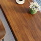 Modern Rectangle Wood Bar Table Metal Base for Milk Tea Shop Clearhalo 'Bar Furniture' 'Bar Tables' 'bar_tables' 'furn' 'furn_bar_tables' 'Furniture' 'Kitchen & Dining Furniture' 1200x1200_9ea9e4b0-38f9-41a3-9fa7-2ac3e8a2c77e