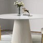 Contemporary Sintered Stone Table Round Table Set 1/3/4/5/6/7 Pieces Dining Set Clearhalo 'Dining Room Sets' 'Dining Tables & Seating' 'dining_room_set' 'furn' 'furn_dining_room_set' 'Furniture' 'Kitchen & Dining Furniture' 1200x1200_9eaaf561-36c8-4ac7-a328-d93c75298a92
