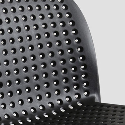 Contemporary PP Bar and Counter Stool Low Back Stool with 4 Legs Clearhalo 'Bar Furniture' 'Bar Stools' 'bar_stools' 'furn' 'furn_bar_stools' 'Furniture' 'furniture_bar_stools' 'Kitchen & Dining Furniture' 1200x1200_9eae11cc-60f2-40be-8101-446326b2269f