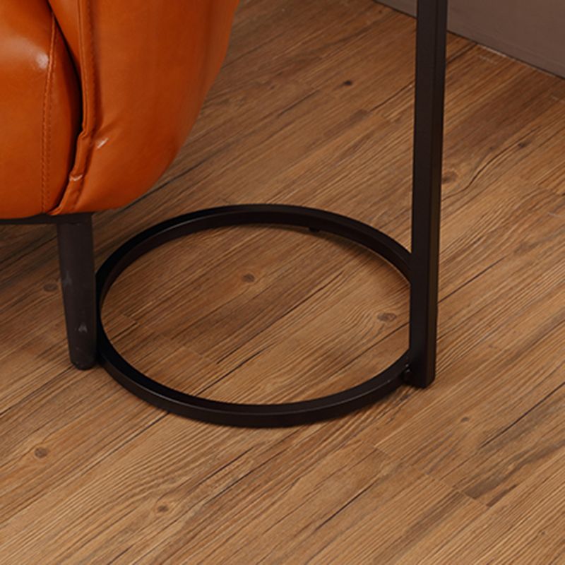 27.5" Tall Iron C Side Table Round Wood Side End Table for Living Room Clearhalo 'Coffee & Accent Tables' 'End & Side Tables' 'end_side_table' 'end_side_tables' 'furn' 'furn_end_side_tables' 'Furniture' 'furniture_end_side_table' 'Living Room Furniture' 1200x1200_9eaff41e-9d71-46ff-b34a-649835b51c5b